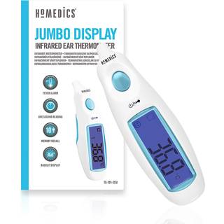 Homedics infrared ear thermometer jumbo display TE-101-EU