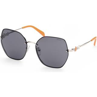 Pucci Emilio Pucci EP0177 16B 60 Solbriller Kvinder Silver - Shiny Palladium Silver - 60mm
