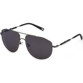 Fila SFI117V 568X 58 Solbriller Mænd Grå - Shiny Dark Grey - 58mm