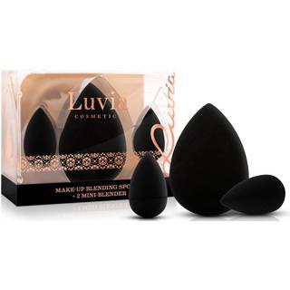 Luvia Cosmetics Brush Tilbehør Black Sponge Set Classic Sponge 1 pce. + Mini Sponge 2 pcs. 3 Stk. (23,00 kr / 1 stk.) - 3 Stk.