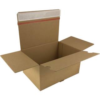 20 stk. Webshopkasse 160x130x70mm med tape og tearstrip