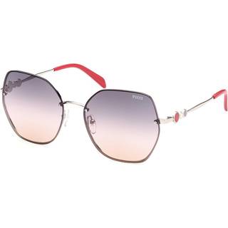 Pucci Emilio Pucci EP0177 16A 60 Solbriller Kvinder Silver - Shiny Palladium Silver - 60mm