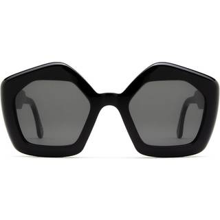 Marni Laughing Waters Black Asian Fit RQ3 51 Solbriller Mænd Black - Black - 51mm