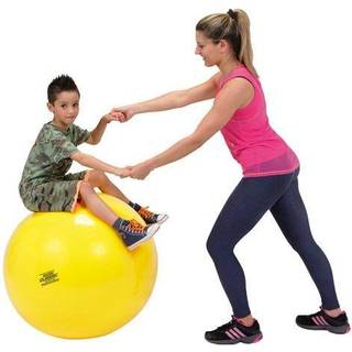 Gymnastikbold 75 cm gul