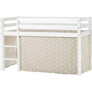Hoppekids ECO Dream - Halvhøj Seng m. PETS Forhæng - 70x160 cm. - Ikke Delbar