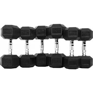 Motion & Fitness PRO Hexagon Dumbbell, Par Vægt 10 kg