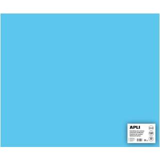 Apli karton 50x65cm 170g lyseblå 25ark