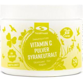 Healthwell C-Vitamin Pulver pH-neutraali, 250 g