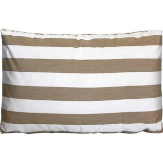 TRIMM Copenhagen Small Sunbrella Cushion Taupe Stripe