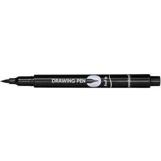Panduro brushpen sort