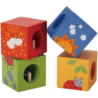 Classic World Discovery Cubes med dyrepuslespil (fra 12 M)