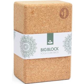 Bodhi XXL Yogablok i kork - 22 x 14 x 9,5 cm.