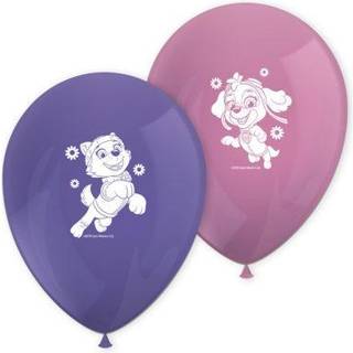 Paw Patrol balloner 8 stk. - Skye & Everest