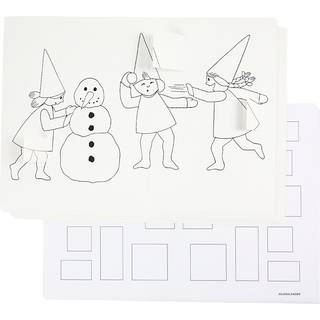 Julekalender A3: Nisser i Sneboldkamp, 30 stk.