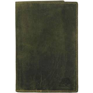 Ausweisetui Leder 11x16cm "Vintage" oliv | Greenburry.de