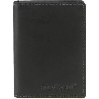 Ausweisetui Leder schwarz mit 11 Kartenfächern VINTAGE BLACK | Greenburry