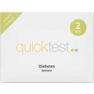 Quicktest Diabetes Medicinsk udstyr 2 stk