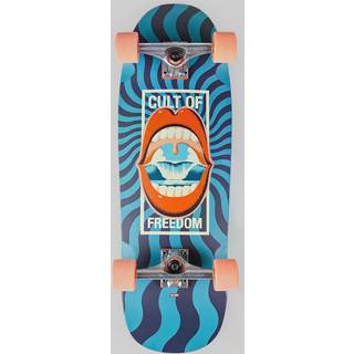 "Globe Dealer 30"" Skateboard" - Uni - cult of freedom/blue