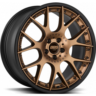 BBS CH-RII 10,5x20/5x112/ET35/Nav82,0 PFS - Bronze/Sort