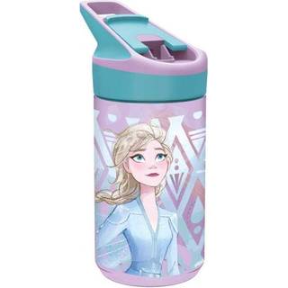 Frost - Drikkedunk med flipfunktion og sugerør - Anna og Elsa