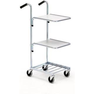 Vogn mini med 2 hylder 1065x360x650 mm