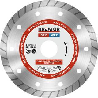 Diamant skæreskive 125 mm TURBO