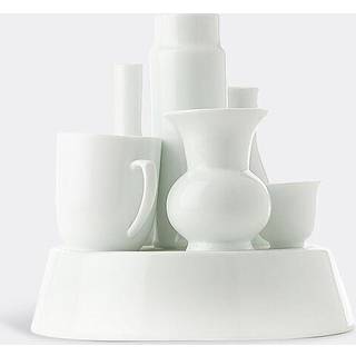 POLSPOTTEN Vases - 'Hong Kong' vase, white in White Porcelain