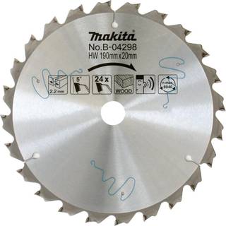 Makita Hm-savklinge 190x20x 24t - B-04298