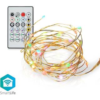 SmartLife LED-Bånd - Wifi - RGB Lyskæde - 5 m