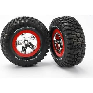Traxxas - TRX5867 - 1/10 BFGoodrich® dæk limet på Short Course fælge med 12 mm hex - 2 stk