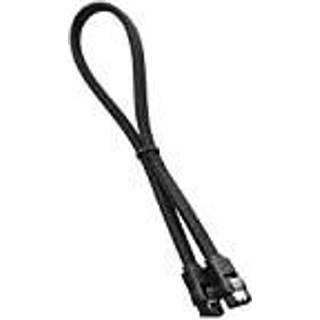 CableMod ModMesh SATA 3 Cable 30cm - black -> Forventet levering: 5-7 hverdage