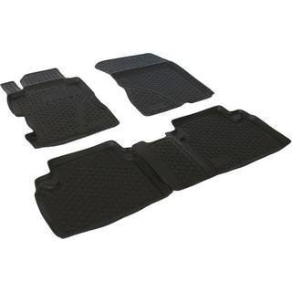 Bundmåtter af gummi til Honda Civic 4D Sedan 2006-2011