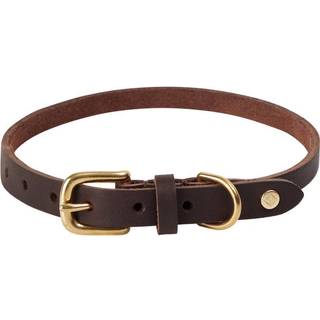 OYOY Zoo - Robin Hundehalsbånd - Medium - Choko