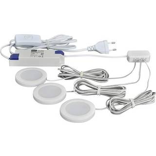 NORDTRONIC Linea kit 3 x 2.3W, mat hvid, 2700K
