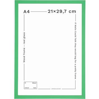 If Walls Could Talk Green Bright frame A4