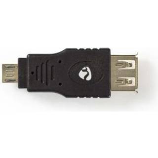 Nedis USB 2.0 adapter, USB-A hona till Micro USB-hane