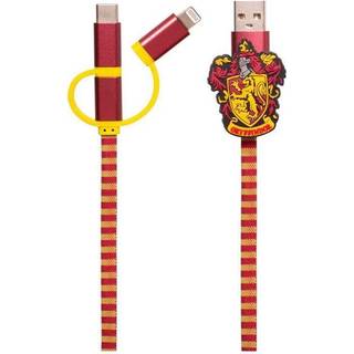 Harry Potter Retractable Hogwarts Scarf Cable 3in1 Gryffindor