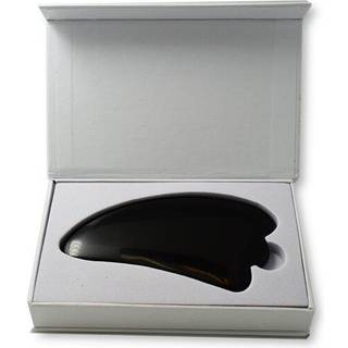 Gua Sha Sten - Black Obsidian - 1 stk