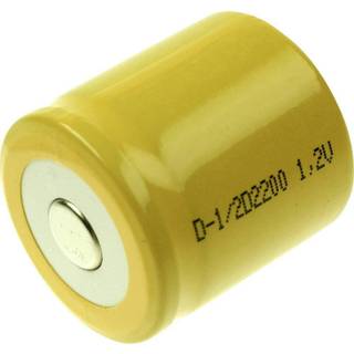 Mexcel D-1/2D2200 Special-batteri 1/2 D Flat-Top NiCd
