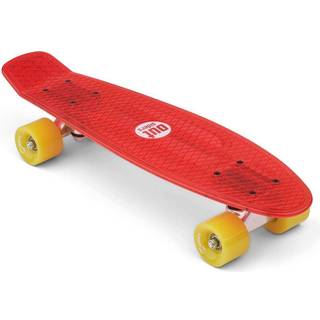 ET Toys Outsiders - Transparent Retro Skateboard Red