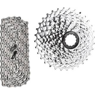 Kassette + kæde 10 speed PC1050/1031 - Gearing 11-28