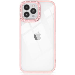 Kingxbar Sparkle Series case til iPhone 13 Pro med krystaller cover - pink