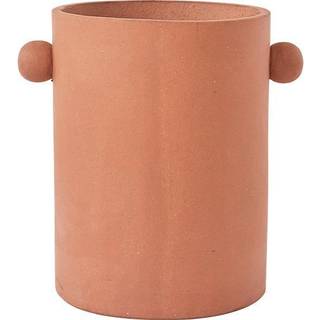OYOY Inka krukke stor 43 cm Terracotta