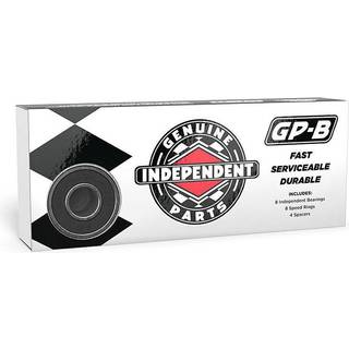Independent GP-B Abec 7 Skateboard Kuglelejer 8-Pak (Sort)