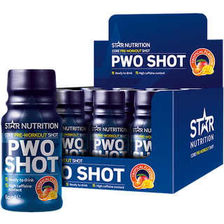 12 x Star Nutrition PWO Shot 60ml