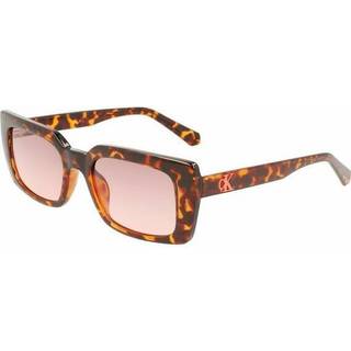 Calvin Klein Kvinde CKJ22606S 240 Solbriller Plast Havana Brun Firkantet Normal