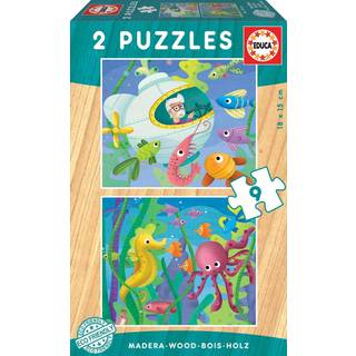 Aquatic Animals - 2x9 brikker