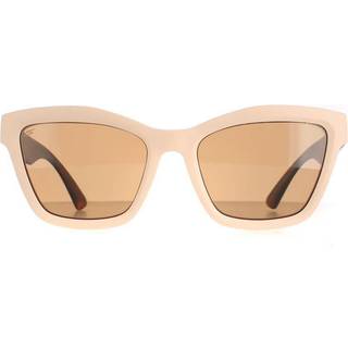 Serengeti Rolla Polarized SS537002 54 Solbriller Kvinder Brun - Matte Beige Brown - 54mm