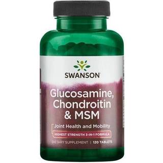 Glukosamin, Chondroitin & MSM, 750 mg - 120 tabletter