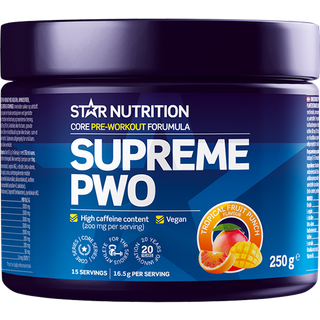 Supreme PWO, 250 g, Tropical Fruit Punch